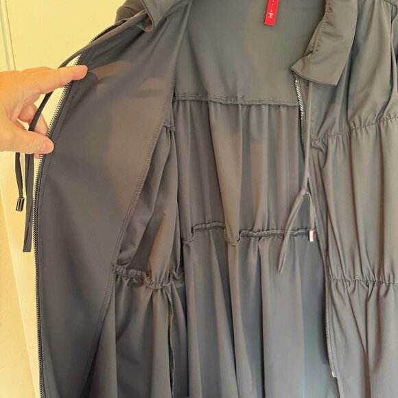 IC Connie K USA Charcoal Layered Zipper Jacket – Large, NWT - Picture 3 of 13